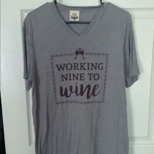 Super cute and soft boutique vneck